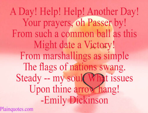 A Day! Help! Help! Another Day!