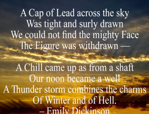 A Cap of Lead across the Sky
