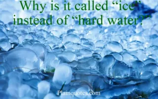 why is it called ice