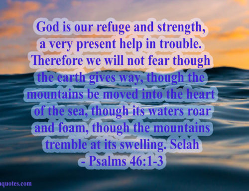 God is our refuge