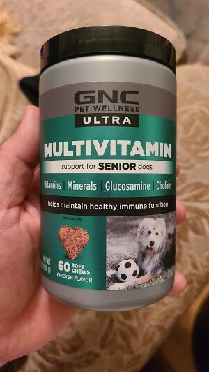 GNC Senior Multivitamin for dogs