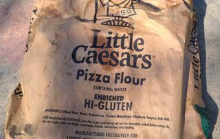 Little Caesars Pizza Flour Bag