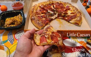 Little Caesars Pepperoni & Cheese Stuffed Crust Pizza