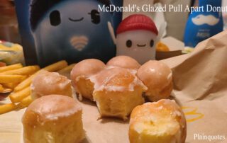 McDonald's Glazed Pull Apart Donut