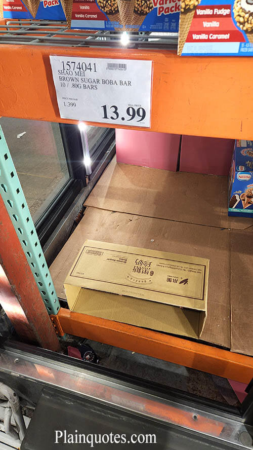 only 3 Shao Mei Boba Ice Cream left