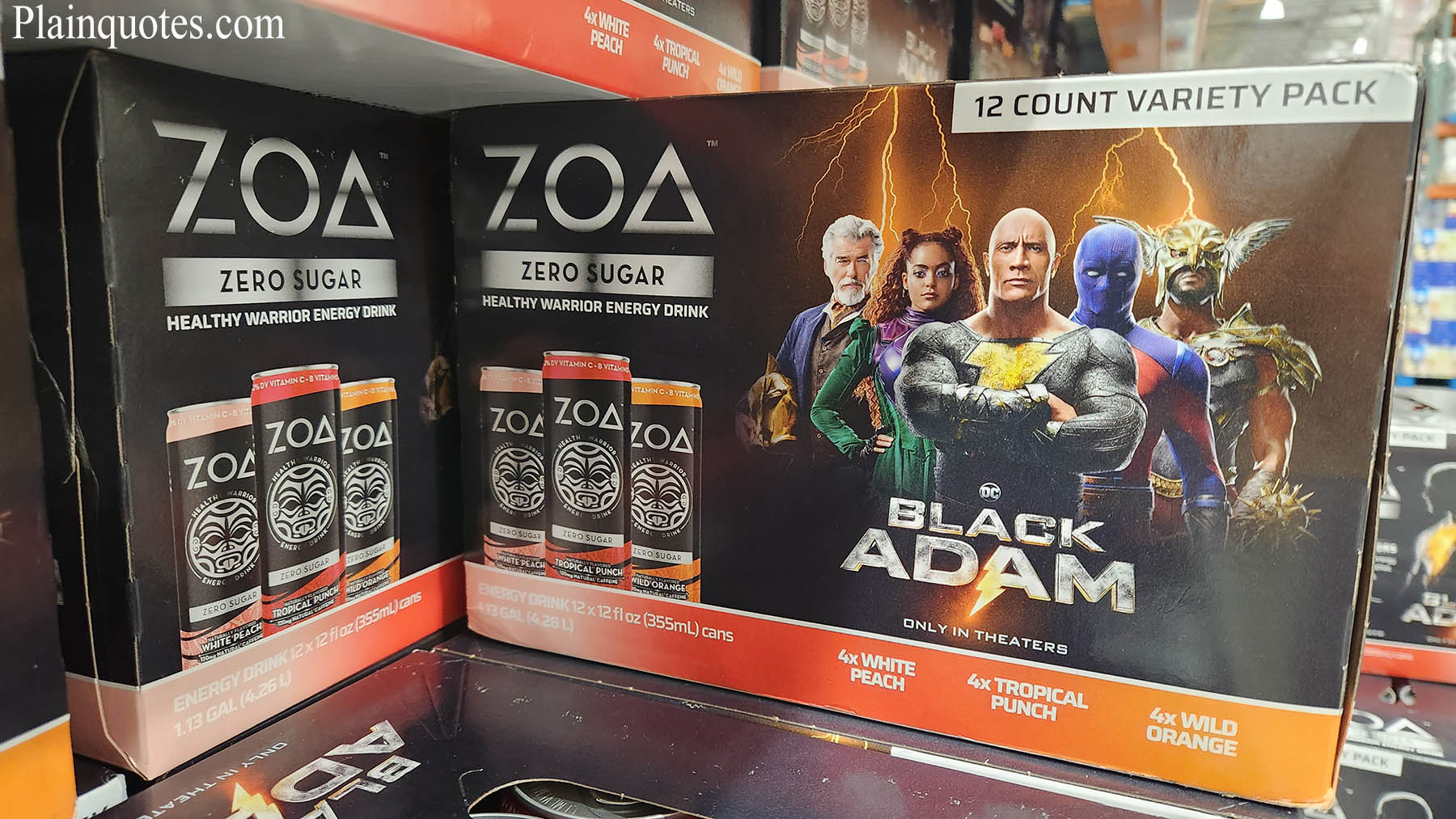 Costco Zoa Black Adam Box