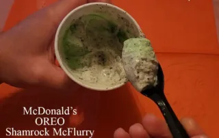 Oreo Shamrock McFlurry