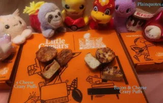 Bacon and 4 Cheese Crazy Puffs from Little Caesars