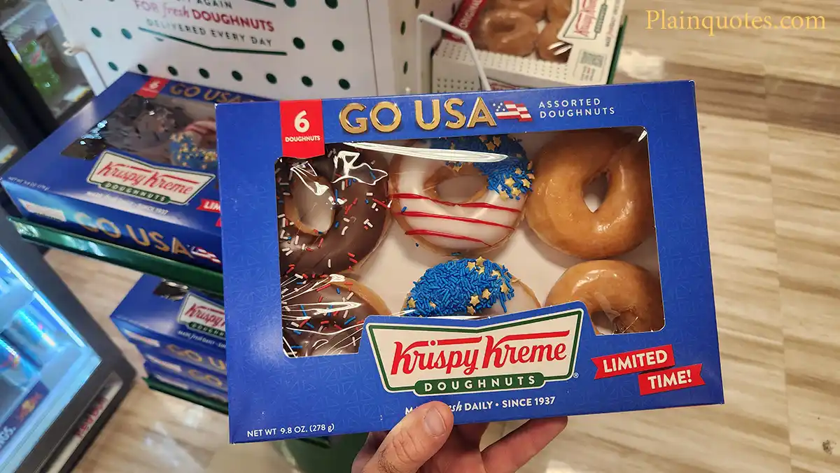 Go USA Doughnuts Krispy Kreme