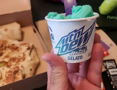 Taco Bell Mountain Dew Baja Blast GELATO