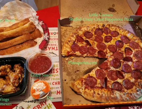 Little Caesars Stuffed Crazy Crust Pizza