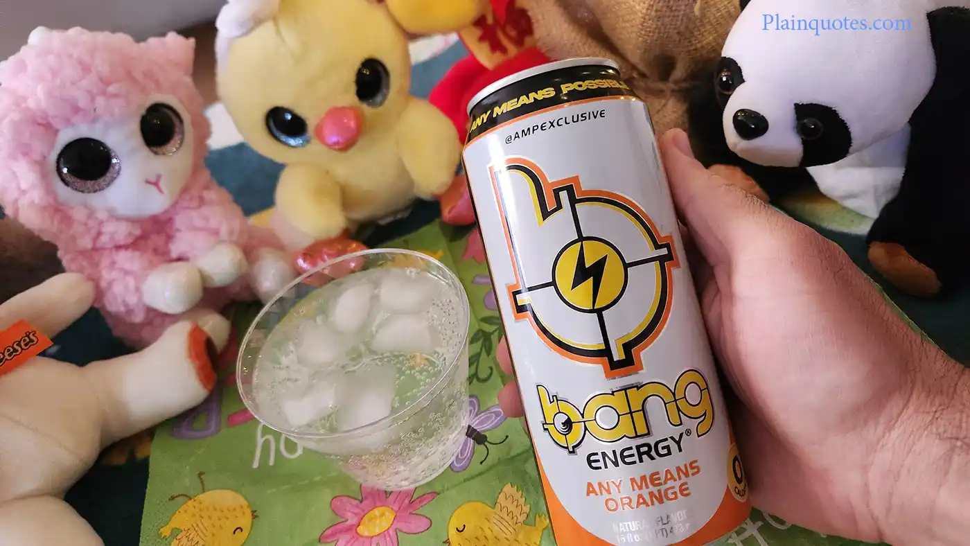 bang any means orange energy drink