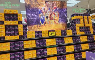 bubly blackberry and mango sodas