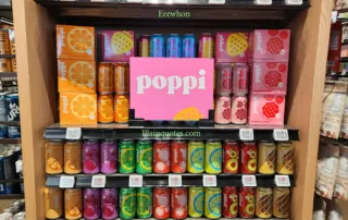 poppi drinks at Erewhon