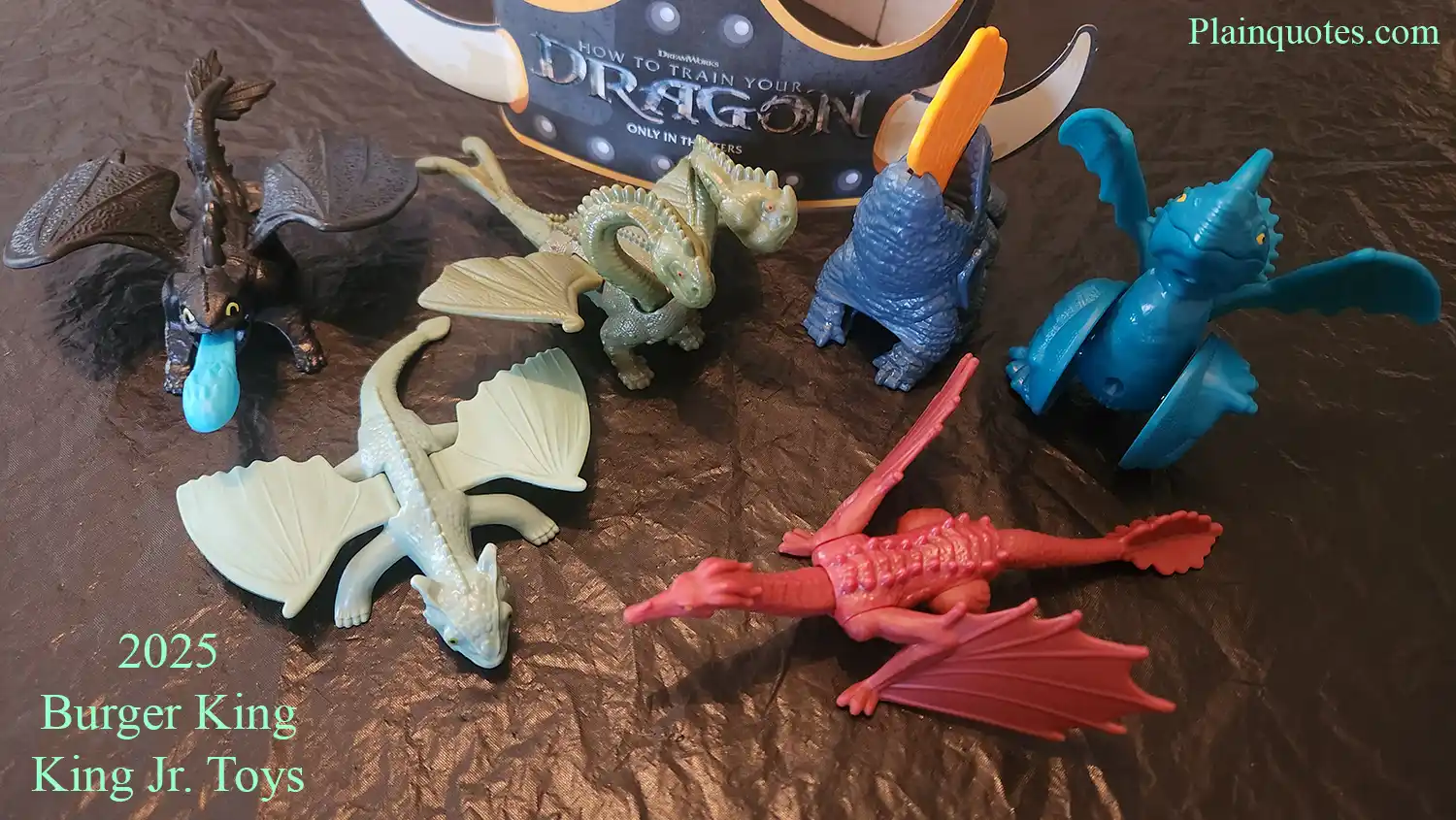 Burger King How to Train Your Dragon King Jr. Toys