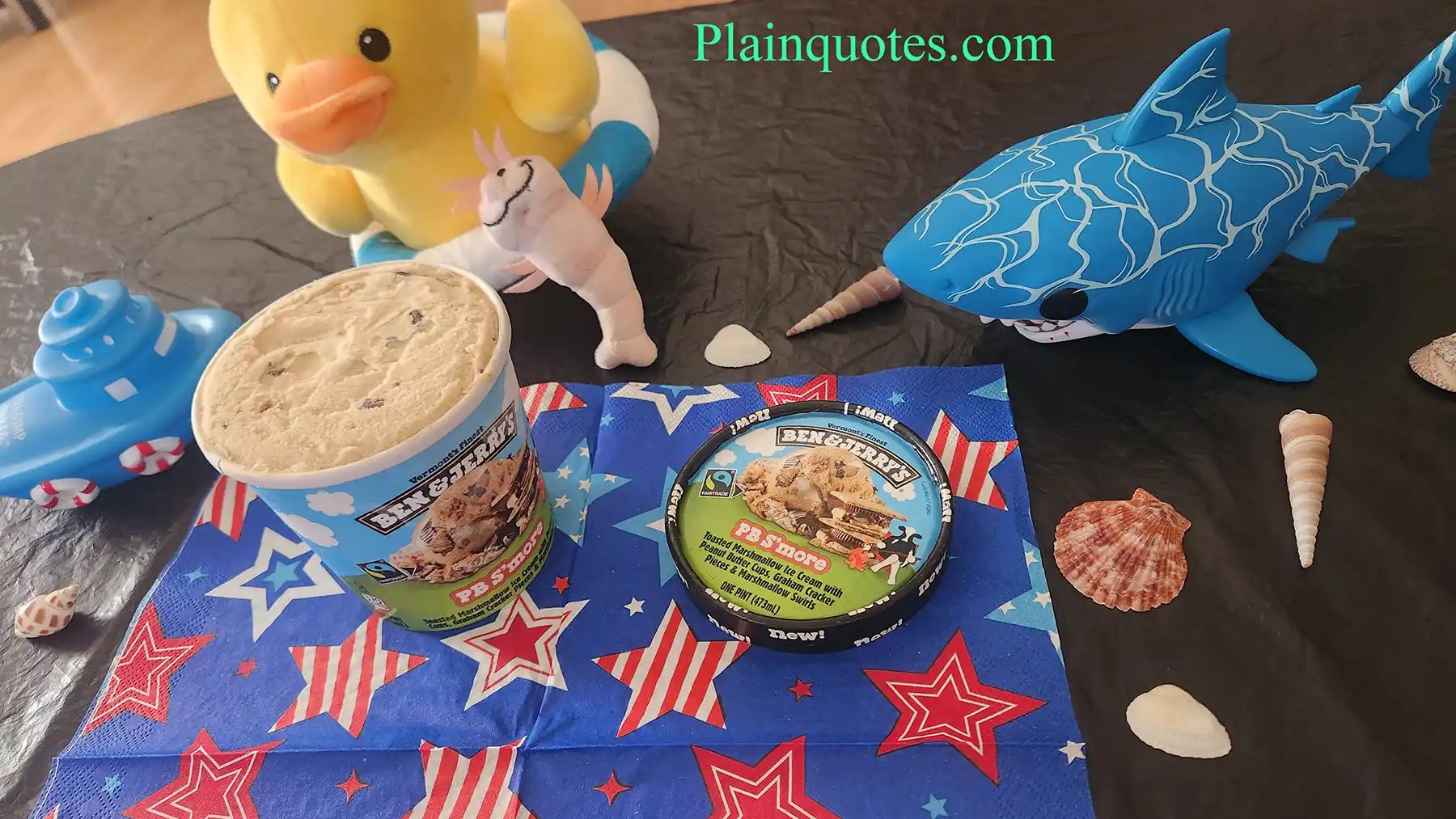 Ben & Jerry's PB Smore Ice Cream