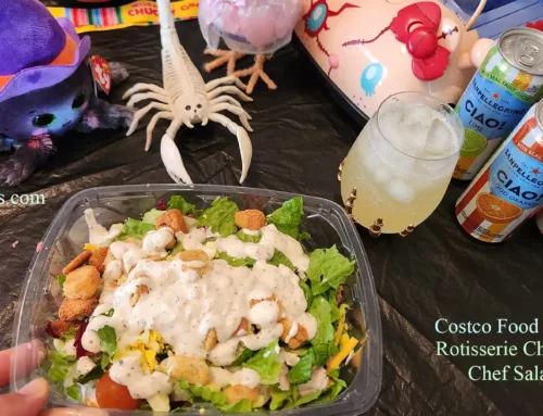 Rotisserie Chicken Chef Salad from Costco Food Court