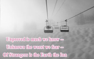 The Frost was never seen Emily Dickinson