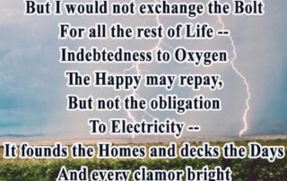 The farthest Thunder that I heard Emily Dickinson