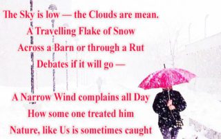 The Sky Is Low -- The Clouds Are Mean