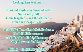 sweet safe houses emily dickinson