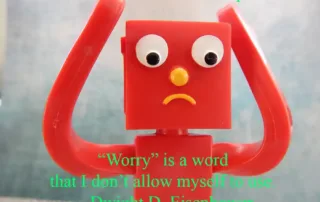 worry is a word