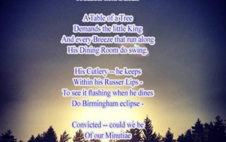 A Saucer holds a Cup poem