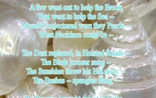 A Drop Fell On The Apple Tree poem