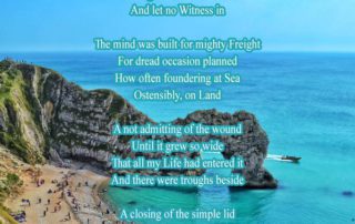 A Great Hope Fell poem image