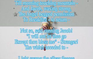 A little East of Jordan poem