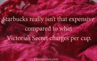 Starbucks really isn't that expensive