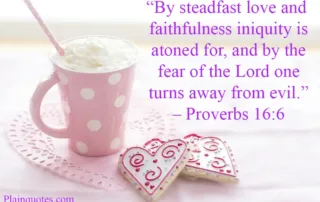 by steadfast love