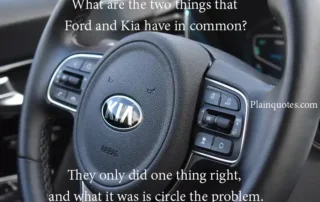 what do Ford and Kia have in common