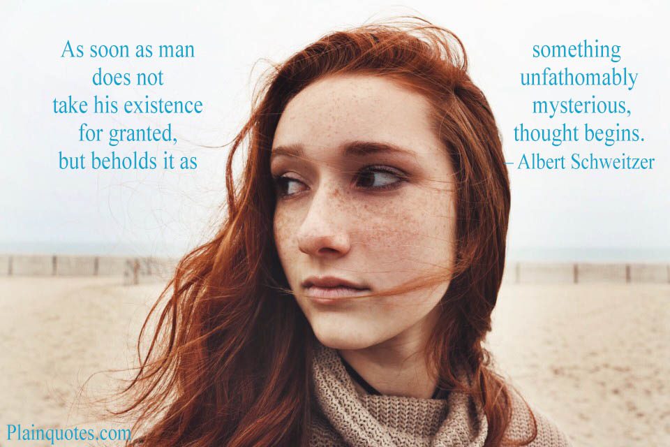 As soon as man does not