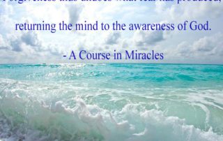 Fear Condemns and Love Forgives