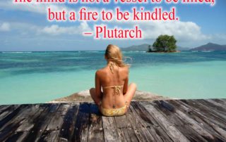 The mind is not a vessel