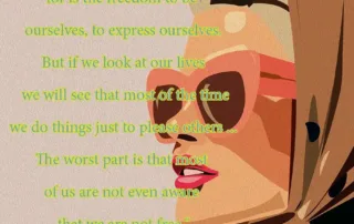 The freedom we are looking