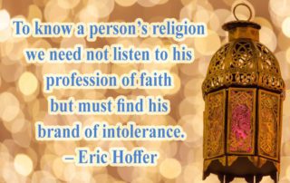 to Know A persons Religion