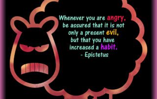 Whenever you are angry image