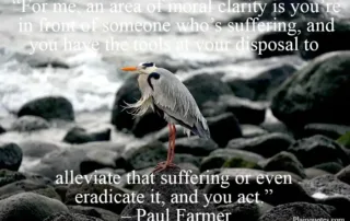 for me an area of moral