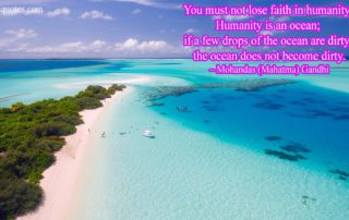 You must not lose faith quote