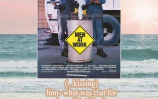 men at work Picture quote