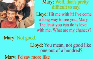 So you're telling me there's a chance