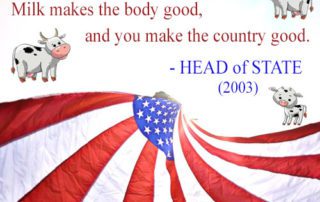 Thank you for inviting me to the land of milk