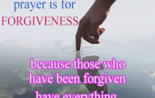 the Only Meaningful Prayer