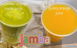 jamba juices cucumber and orange