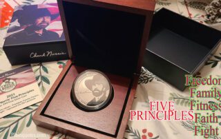 Chuck Norris Silver Coin