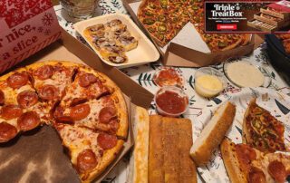 Pizza Hut Holiday Triple Treat Box