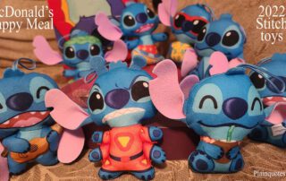 2022 McDonald's Happy Meal Stitch Toys