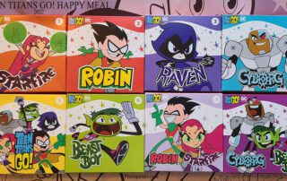 Teen Titans Go! Happy Meal Toys 2022